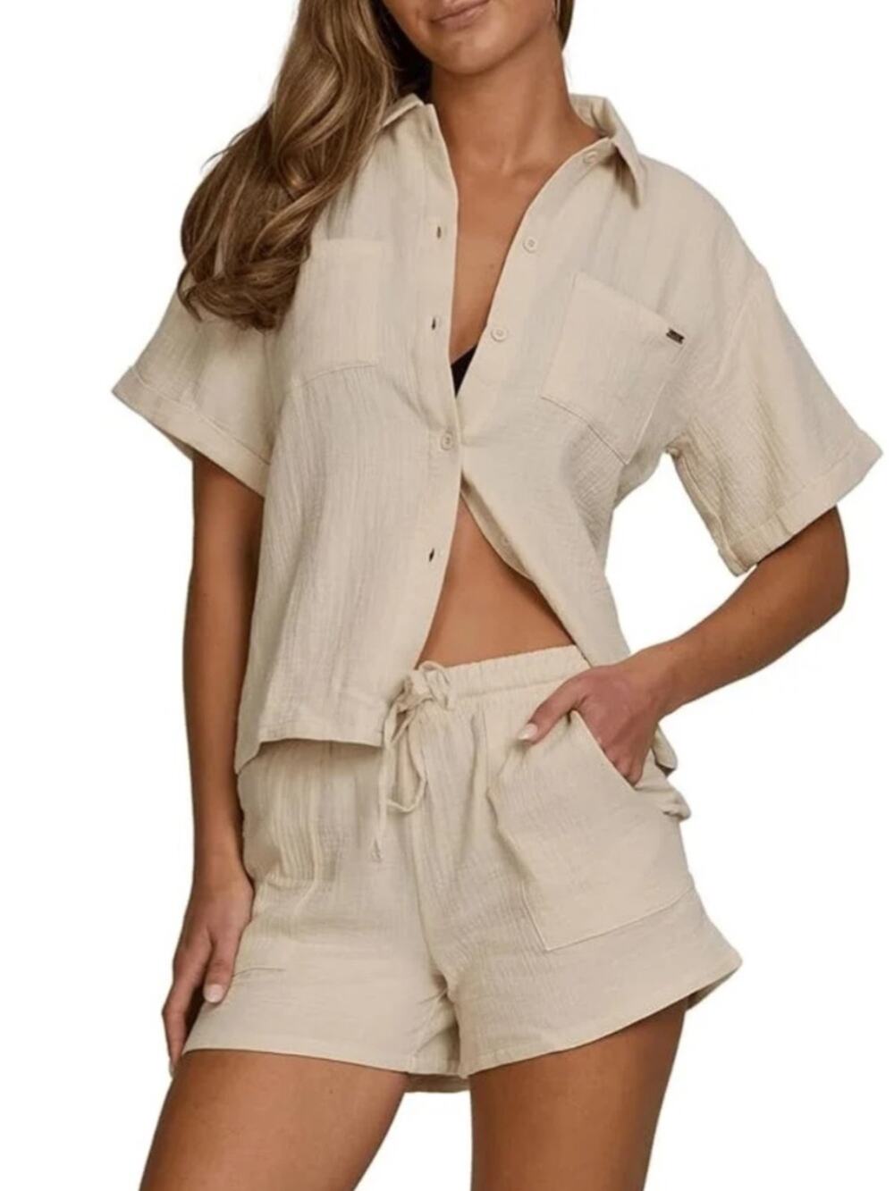 Nicole Miller New York Woman’s Size M Linen 2-pieces